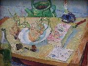 Vincent Van Gogh Still life with a plate of onions France oil painting artist
